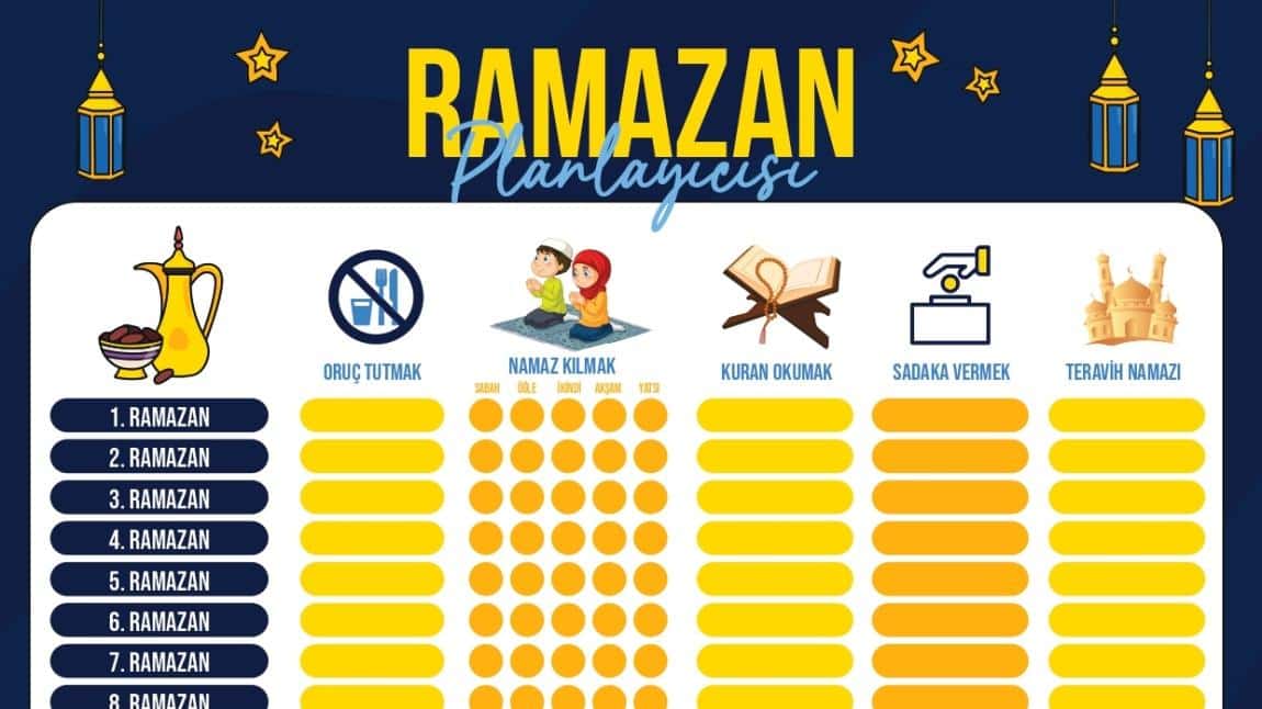 Ramazan Planlayıcı